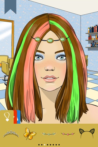 Beauty Salon makeover game – makeup and hairdressing screenshot 2