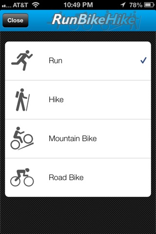 Run Bike Hike - map, share, and track your activities screenshot 2