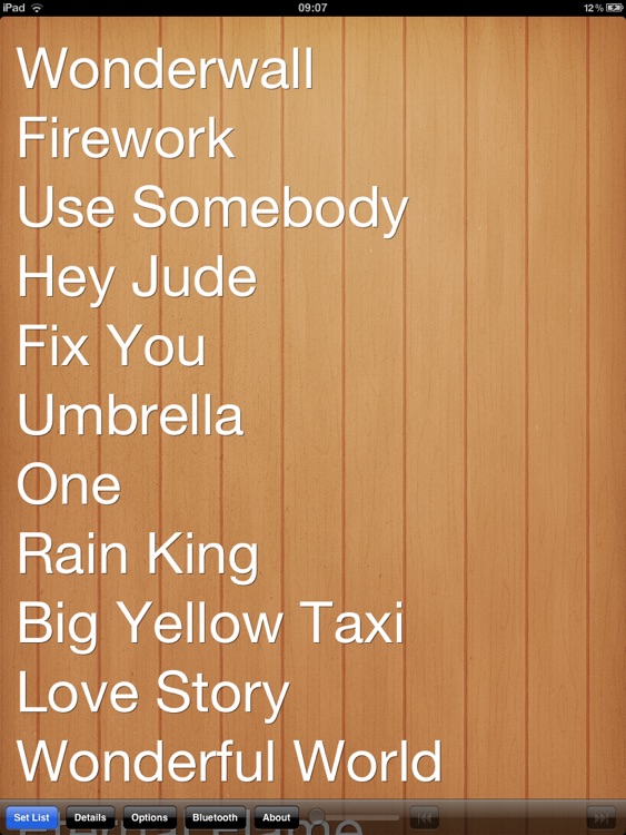 Set List HD