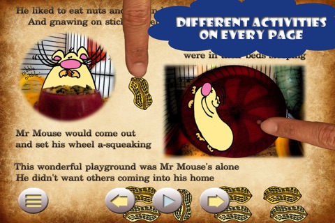 Mr Mouse : Kid's Books Interactive - for iPad and iPhone screenshot 2