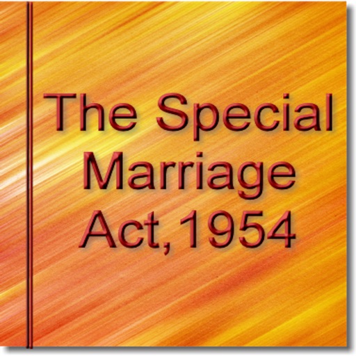 The Special Marriage Act 1954