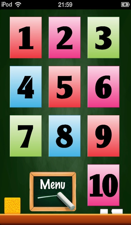 Tables de multiplication 2x2