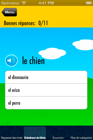 Aprender Francés para Niños: Memoriza Palabras - Gratis screenshot 4