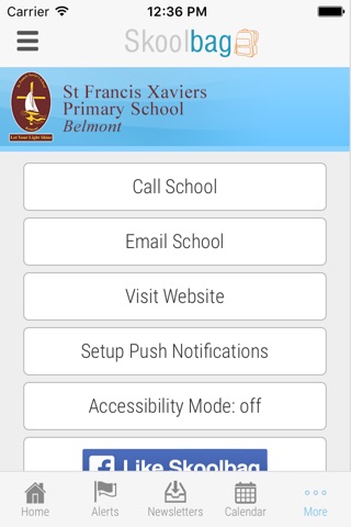 St Francis Xaviers Primary Belmont - Skoolbag screenshot 3