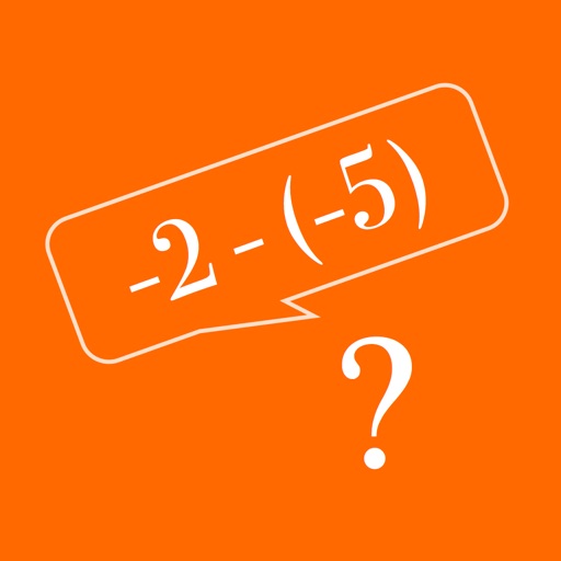 Negative Numbers - Addition & Subtraction iOS App