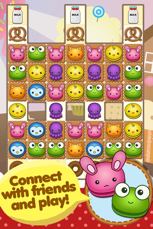 Cookie Crumble : Sweet Cupcakes and Animal Friends - Best Match 3 Puzzle Game - Surprise Edition screenshot 4