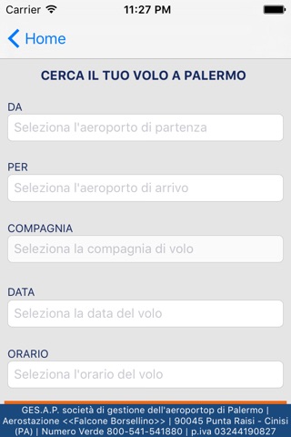 Aeroporto di Palermo screenshot 4