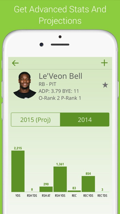 Fantasy Football Draft Kit - Cheat Sheet For 2015