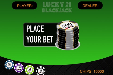 Lucky 21 Blackjack screenshot 3