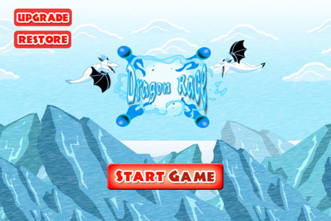 Air Dragon Race - Dragon Vs. Fire Ballz 2 - Free Flying Game screenshot 4