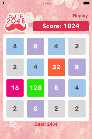 Cute 2048 screenshot 2