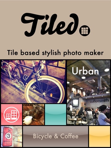 Tiled - modern frame appのおすすめ画像1