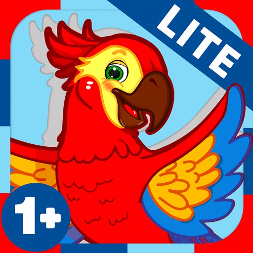 Kid Erudite puzzles 1+ Lite: toddler’s educational game with cute animals