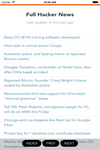 Full Hacker News Reader screenshot 4