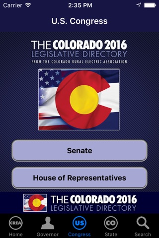 CREA 2016 Colorado Legislature screenshot 2