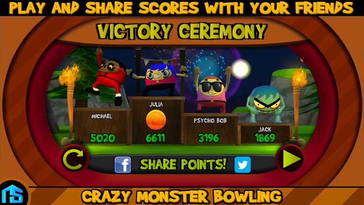 Crazy Monster Bowling screenshot-4