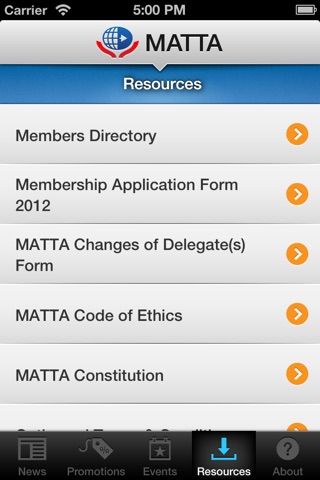 MATTA (Malaysian Association Of Tour And Travel Agents) screenshot 4
