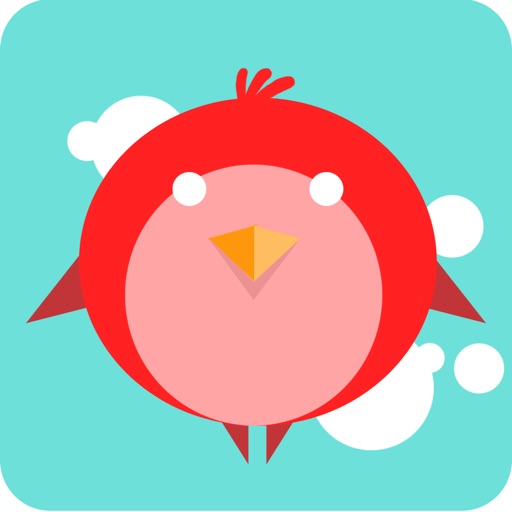 Red Bird Bouncing Dash icon