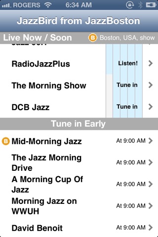 JazzBird Plus+ from JazzBoston screenshot 4