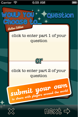 Would You Choose ... Online - A Rather Fun Party Game screenshot 4