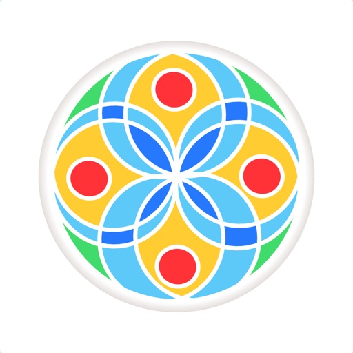 Mandalas for children icon