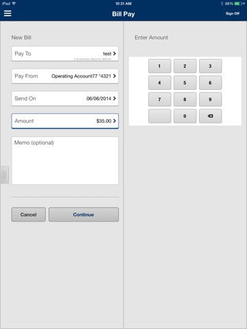 iBB for iPad@Village Bank screenshot 4
