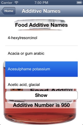 Food Additives - Australia screenshot 3