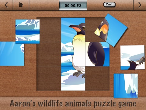 Aaron's wildlife animals puzzle game screenshot 2