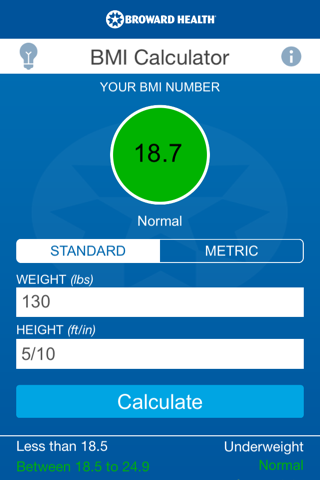 BH BMI screenshot 2