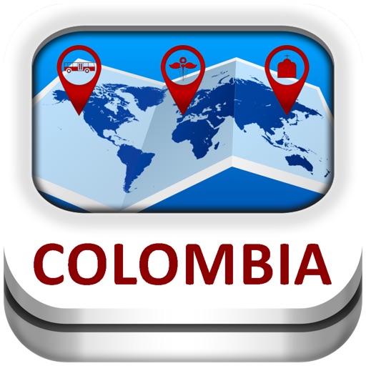 Colombia Guide & Map - Duncan Cartography icon