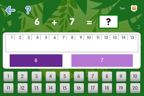 Addition Tables: Math is Fun screenshot 3