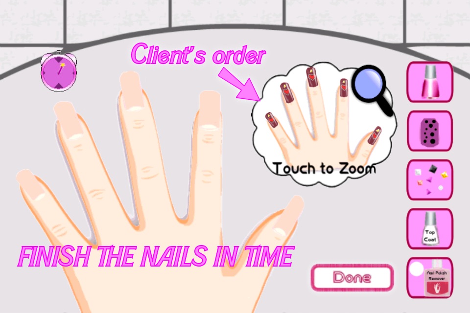 A-List Girl: Nail Salon screenshot 2