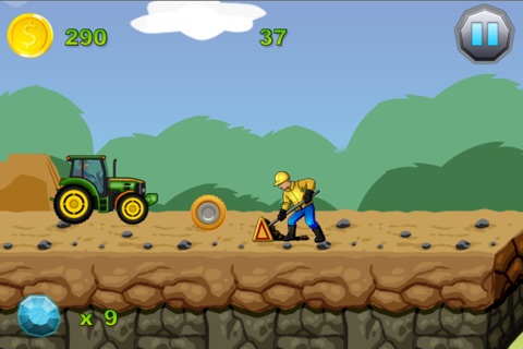 Farming with rodeo cowboy - pull tractors, herd cattle but avoid stampede! screenshot 3