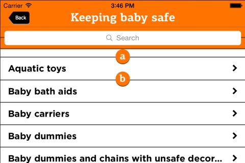 ACCC Keeping Baby Safe screenshot 2