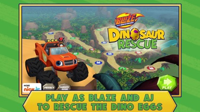 Blaze and the Monster Machines Dinosaur Rescue screenshot 1