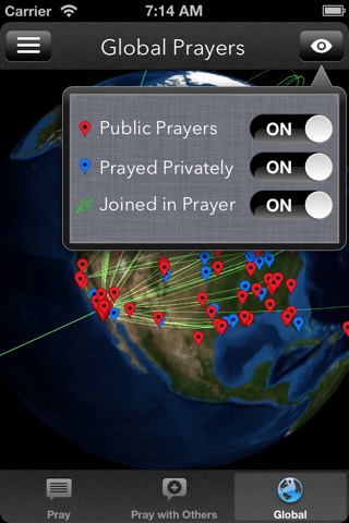 Pray 2x714 - Reminder to pray twice daily at 7:14 AM & PM and share your prayers with others! screenshot 4