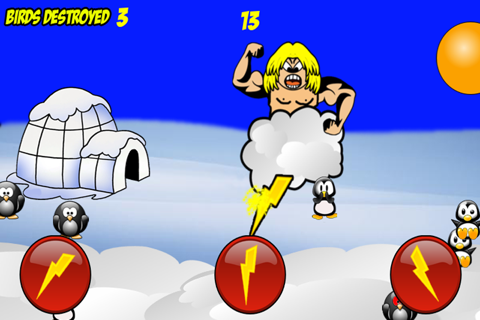 Thor vs Penguins : Angry Thor 2 screenshot 2