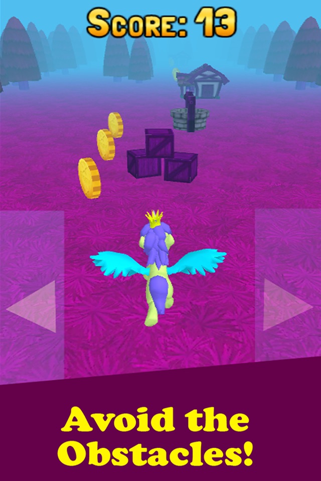 My Little Unicorn Dash 3D HD screenshot 4