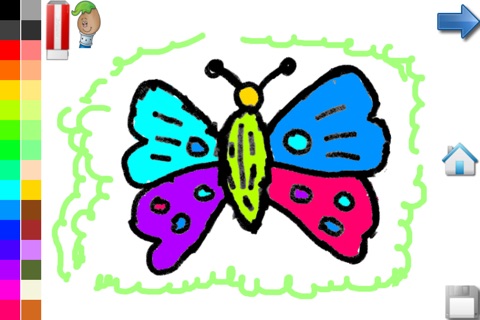 Coloring Book: Butterfly ! Coloring Pages for Toddlers screenshot 4