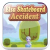 Elsa Skateboard Accident