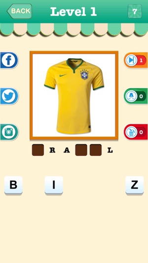 Brasil 2014 Guess The Jersey(圖1)-速報App