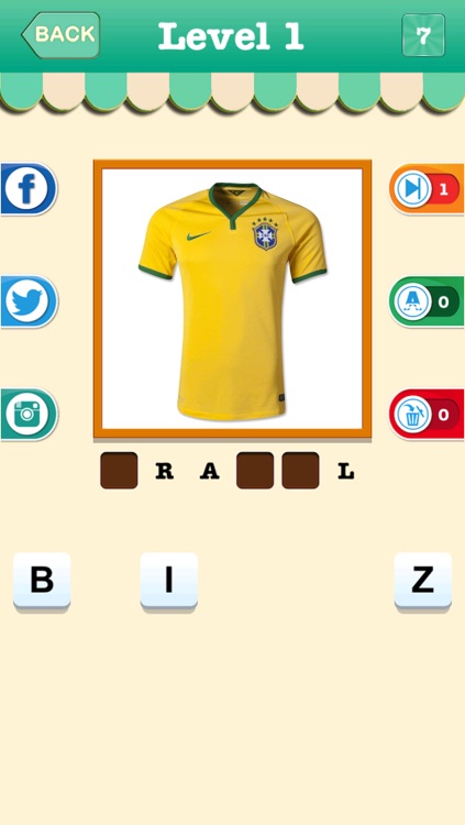 Brasil 2014 Guess The Jersey