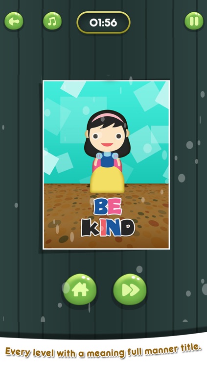 Good Manners For Kids-Free Jigsaw Game for Kids,Educational Game for Kids screenshot-3