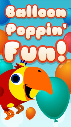 Preschool Balloon Popping Game for Kids