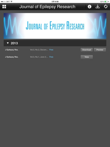 Journal of Epilepsy Research screenshot 3
