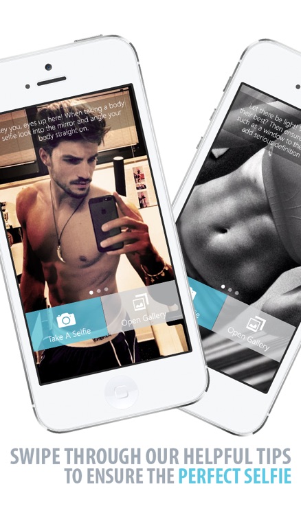 Selfie Gym Photo Editor - Enlarge Your Muscles, Add Abs to Your Pics and Look Ripped