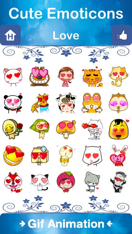 Cute Emoticons for WhatsApp, LINE, Messages, WeChat & Kik Messenger - Animation Emojis screenshot-4