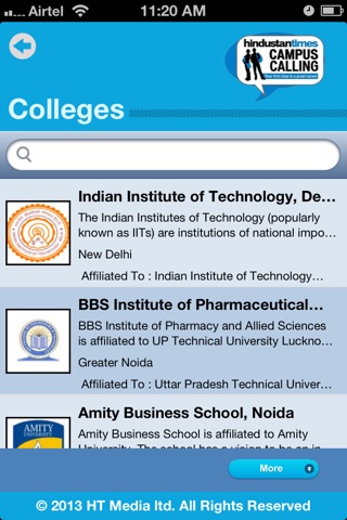 HT Campus Calling App. screenshot 4