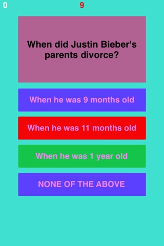 Trivia for Justin Bieber fans screenshot 2
