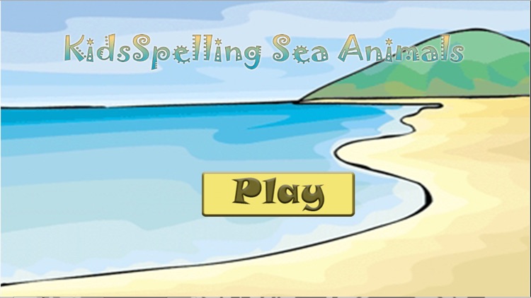 Kids Spelling Sea Animals